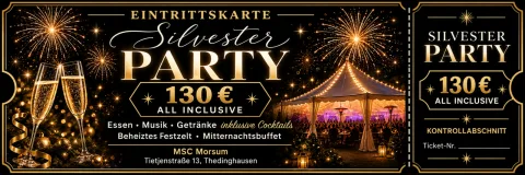 Silvesterparty – All-inclusive-Ticket